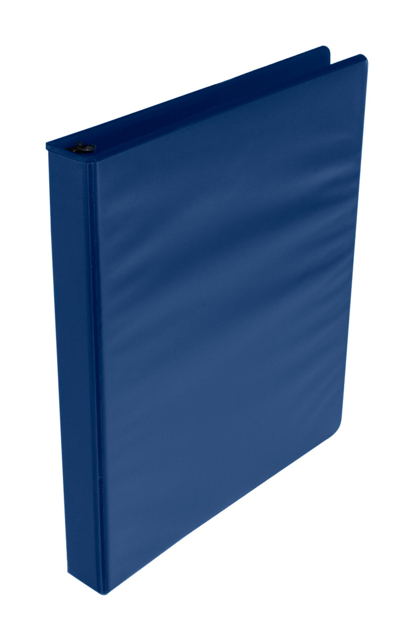 School Smart Round Ring View Binder, Blue